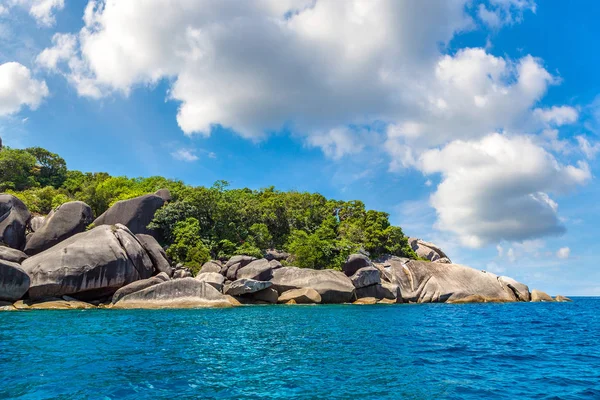 Tropische Landschaft Auf Ähnlichen Inseln Thailand Einem Sommertag — Stockfoto