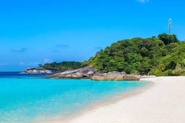 Paisaje Tropical Islas Similan Tailandia Día Verano — Foto de Stock