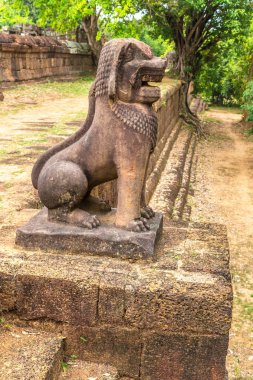 Doğu Mebon Siem Reap, Kamboçya'da bir yaz günü karmaşık Angkor Wat Tapınağı