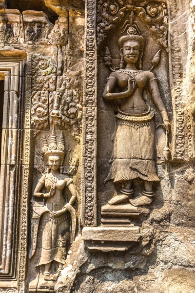 Chau Say Tevoda Tapınak Kalıntıları Olduğunu Khmer Antik Tapınak Siem — Stok fotoğraf