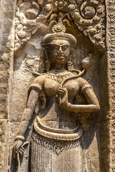 Ερείπια Ναού Tevoda Chau Είναι Khmer Αρχαίος Ναός Στο Συγκρότημα — Φωτογραφία Αρχείου
