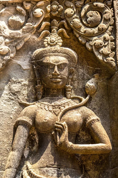 Chau Say Tevoda tapınak kalıntıları olduğunu Khmer antik tapınak Siem Reap içinde karmaşık Angkor Wat, Kamboçya'da bir yaz günü