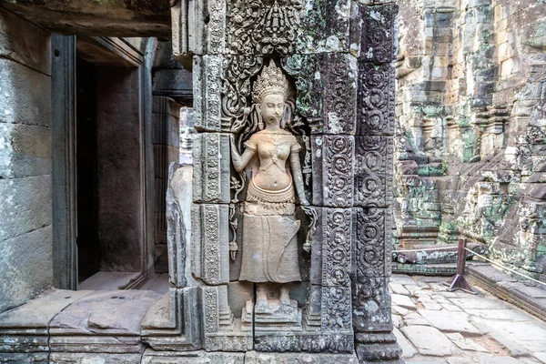 Bayon Tempel Khmer Tempel Complexe Angkor Wat Siem Reap Cambodja — Stockfoto