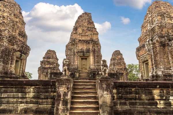 Doğu Mebon Siem Reap Kamboçya Bir Yaz Günü Karmaşık Angkor — Stok fotoğraf