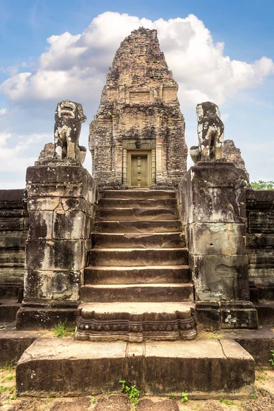Oost Mebon Tempel Complexe Angkor Wat Siem Reap Cambodja Een — Stockfoto