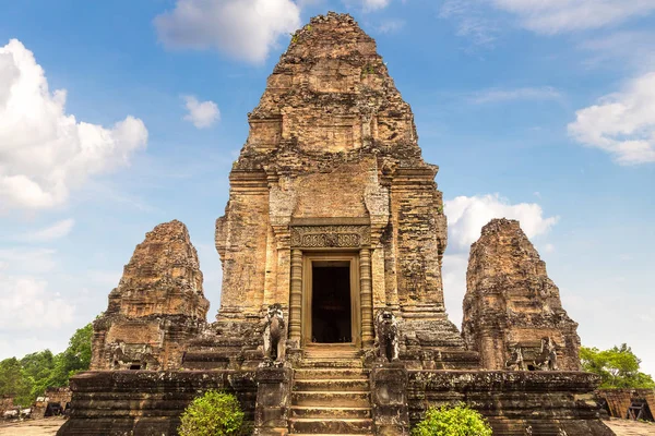 Doğu Mebon Siem Reap Kamboçya Bir Yaz Günü Karmaşık Angkor — Stok fotoğraf