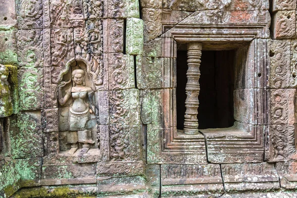 Som Tempel Complexe Angkor Wat Siem Reap Cambodja Een Zomerdag — Stockfoto