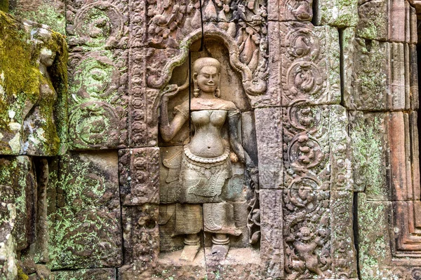 Som Templom Komplex Angkor Wat Siem Reap Kambodzsa Egy Nyári — Stock Fotó