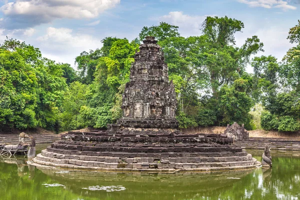 Tempio Neak Pean Nel Complesso Angkor Wat Siem Reap Cambogia — Foto Stock