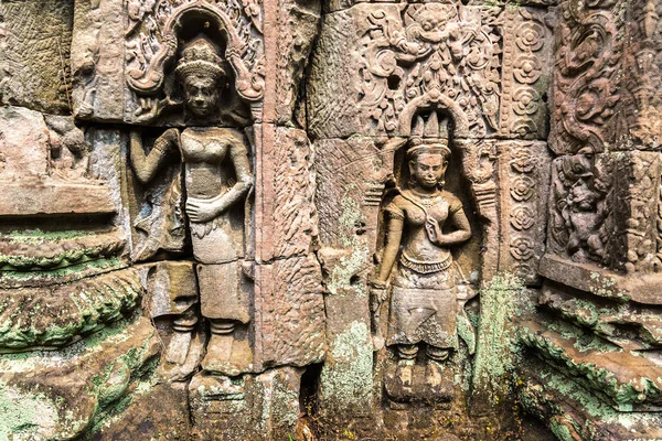 Preah Khan Temple Complex Angkor Wat Siem Reap Cambodia Summer — Stock Photo, Image