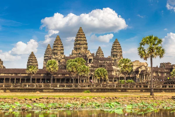 Angkor Wat Templo Siem Reap Camboya Día Verano — Foto de Stock