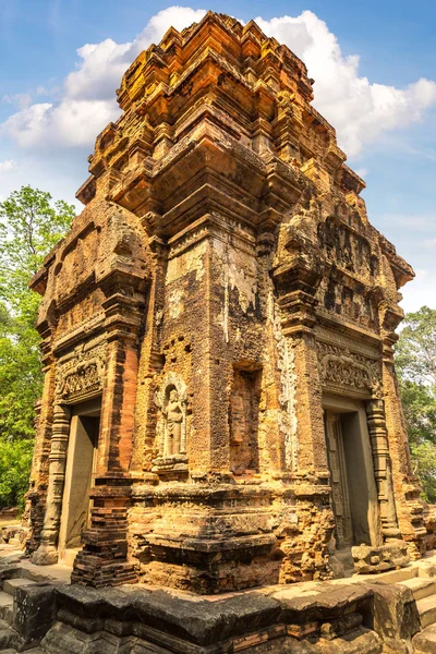 Chrám Preah Komplexu Angkor Wat Siem Reap Kambodža Letním Dni — Stock fotografie