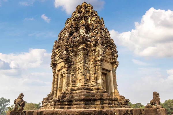 Bakong Prasat Templo Complexo Angkor Wat Siem Reap Camboja Dia — Fotografia de Stock