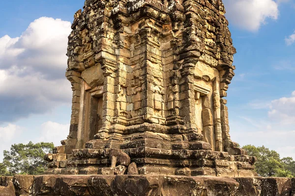 Bakong Prasat Chrám Komplexu Angkor Wat Siem Reap Kambodža Letním — Stock fotografie
