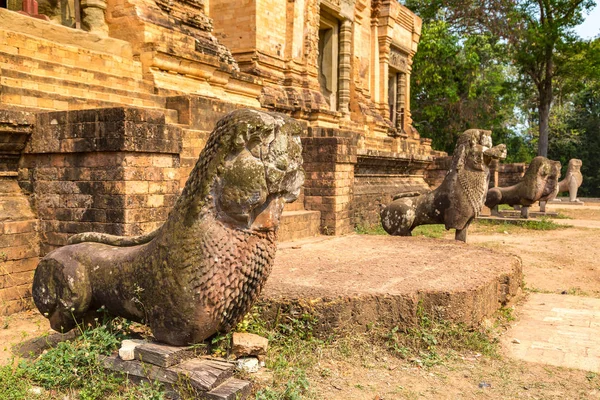 Храм Прасат Краван Древний Кхмерский Храм Комплексе Ангкор Ват Сиемреапе — стоковое фото