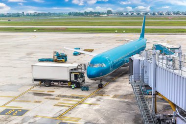 Bir yaz günü Hanoi'de Noi Bai Uluslararası Havalimanı