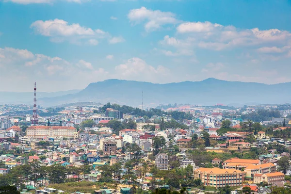 Panoramic Aerial View Dalat Vietnam Summer Day — Stock Photo, Image