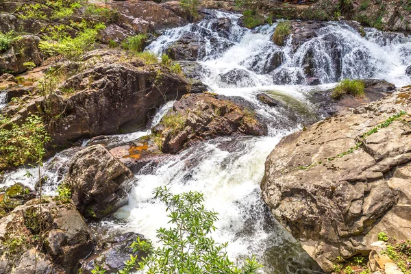 Datanla Vízesés Dalat Vietnam Egy Nyári Nap — Stock Fotó