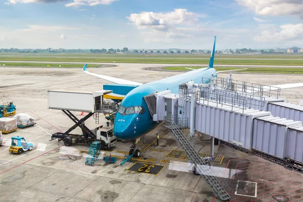 Noi Bai International Airport Hanoi Een Zomerdag — Stockfoto