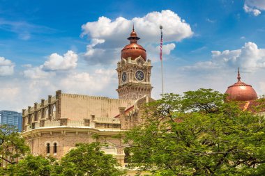 KUALA LUMPUR, MALAYSIA - JUNE 12, 2018: Sultan Abdul Samad building in Kuala Lumpur, Malaysia at summer day