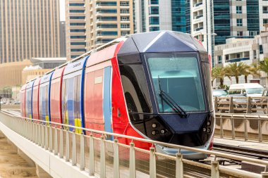 Dubai 'de yeni modern tramvay, Birleşik Arap Emirlikleri