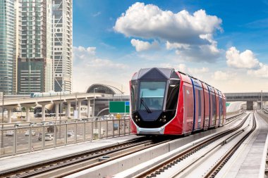 Dubai 'de yeni modern tramvay, Birleşik Arap Emirlikleri