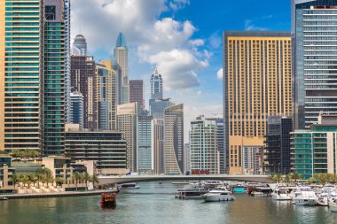 Dubai, Suudi Arabistan, Dubai Yat Limanı yaz gün
