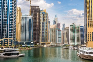 Dubai, Suudi Arabistan, Dubai Yat Limanı yaz gün