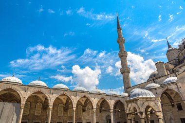 Sultan Ahmed Camii (Sultanahmet Camii) İstanbul ' da bir güzel yaz günü