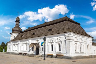 Saint Michael Ortodoks Manastırı Kiev, Ukrayna güzel yaz gün