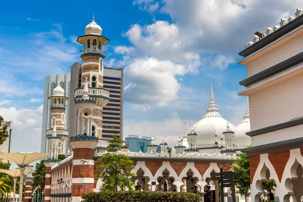 Sultan Abdul Samad Jamek Mosque Masjid Jamek Kuala Lumpur Malaysia — Stock Photo, Image