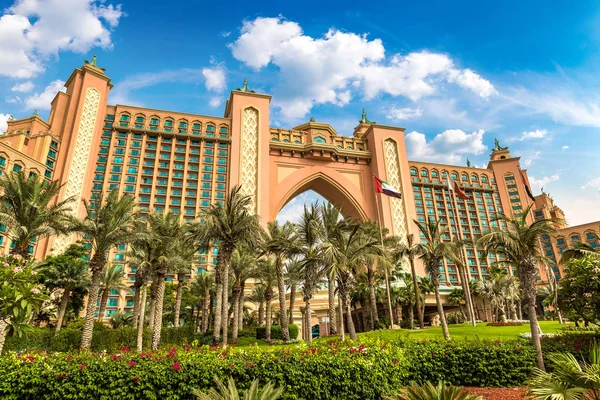 Dubai Emiratos Árabes Unidos Junio 2018 Atlantis Palm Hotel Dubai — Foto de Stock
