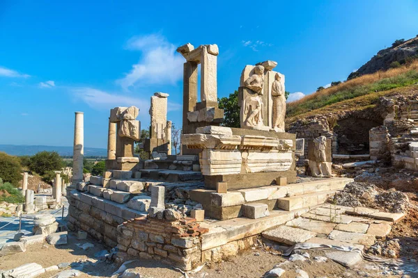 Romjai Ókori Város Ephesus Ókori Görög Város Törökországban Egy Szép — Stock Fotó