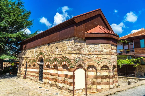 Старої Церкви Міста Несебр Болгарія Один Прекрасний Літній День — стокове фото