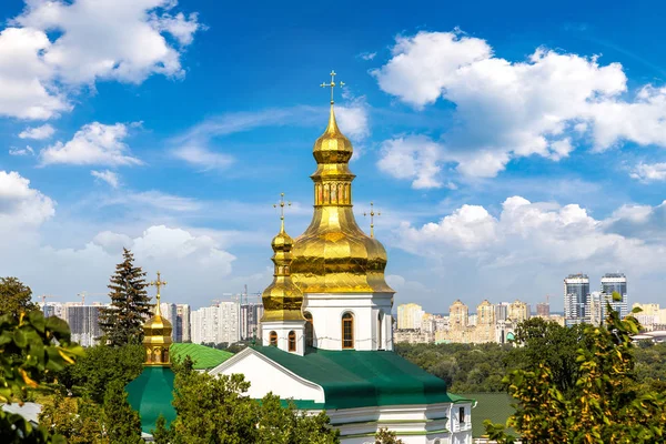 Kiev Pechersk Lavra Monastero Ortodosso Una Bella Giornata Estiva — Foto Stock