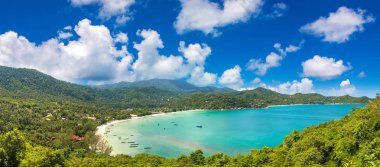 Ao tanga Nai Pan Noi beach Koh Samui Adası, Tayland bir yaz günü Panoraması