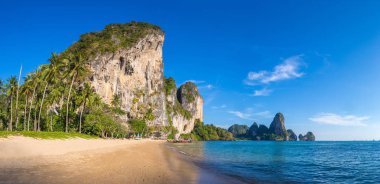 Tonsai beach, Krabi, Tayland, bir yaz günü Panoraması