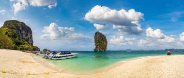 Poda Adası, bir yaz günü Tayland Panoraması