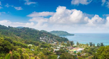 Phuket Tayland Panoraması yaz gün