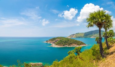 Phuket Tayland Panoraması yaz gün