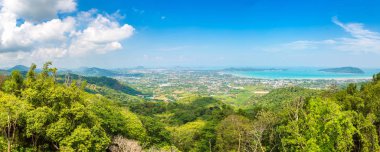 Phuket Tayland Panoraması yaz gün