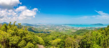 Phuket Tayland Panoraması yaz gün