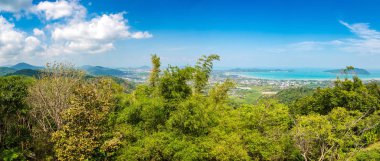 Phuket Tayland Panoraması yaz gün