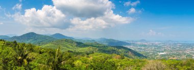 Phuket Tayland Panoraması yaz gün
