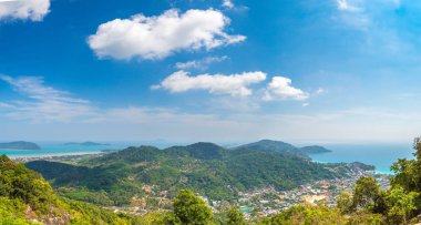 Phuket Tayland Panoraması yaz gün