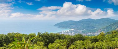 Phuket Tayland Panoraması yaz gün