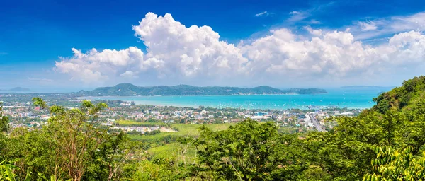 Panorama Phuket Tailândia Dia Verão — Fotografia de Stock