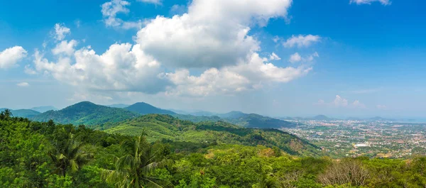 Panorama Phuket Tailândia Dia Verão — Fotografia de Stock