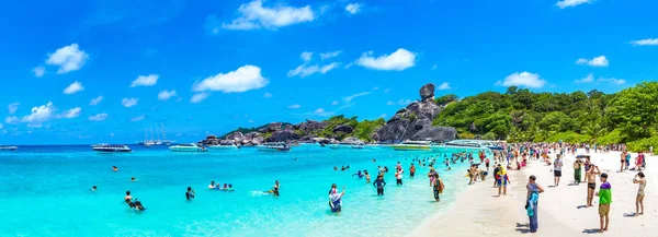 Similan Thailand Марта 2018 Года Панорама Тропического Ландшафта Аналогичных Островах — стоковое фото