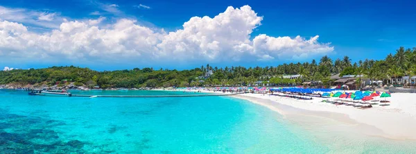 Панорама Рача Raya Курорт Острова Біля Острова Пхукет Таїланд Літній — стокове фото